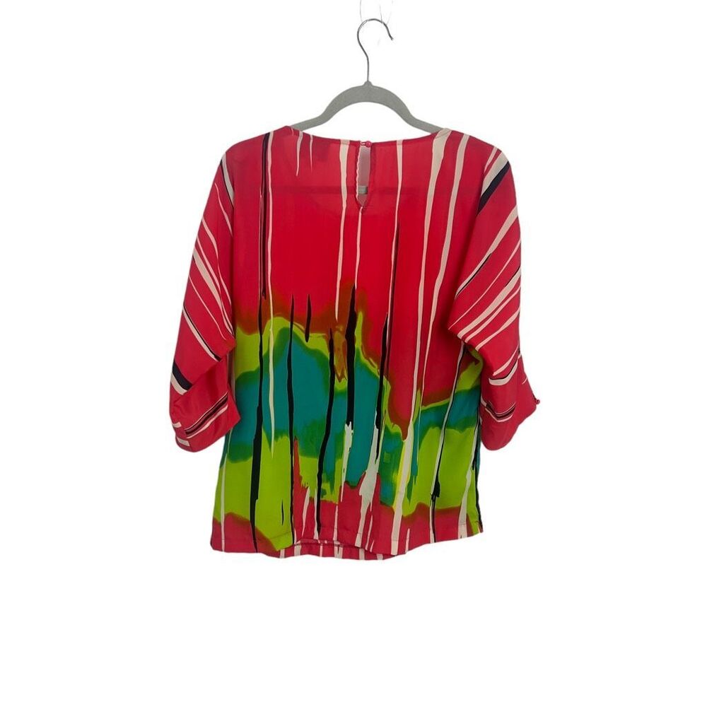 Beige multi Color blouse - Picture 10 of 11
